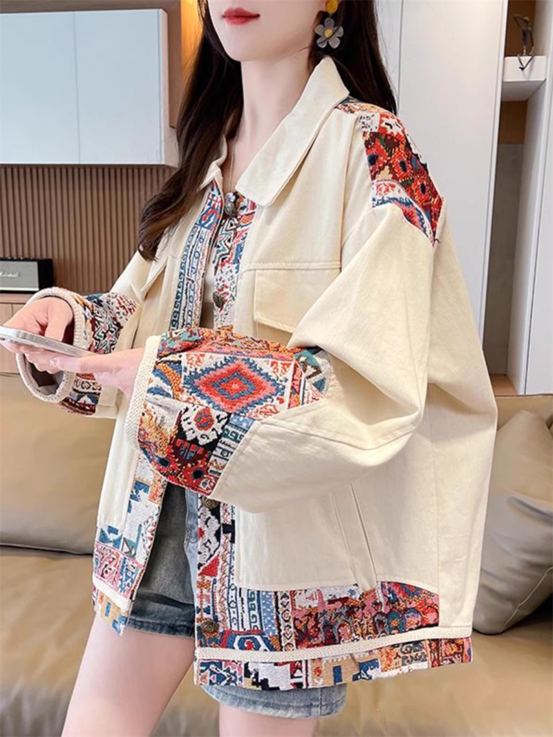 Women'S Fashion Utility Jacket - Модная универсальная куртка со сращиванием |