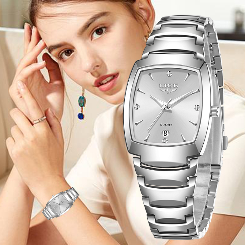 Women Fashion Simple - Новые женские часы LIGE 2026: деловые,