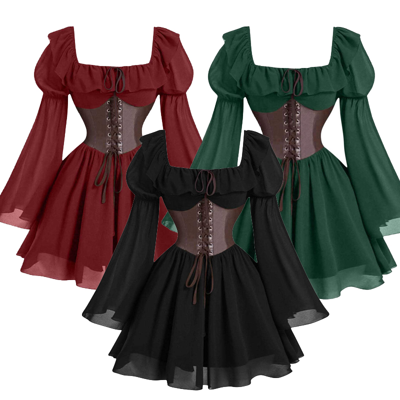 Women'S Fashion Renaissance Period - Новое средневековое женское платье эпохи Возрождения