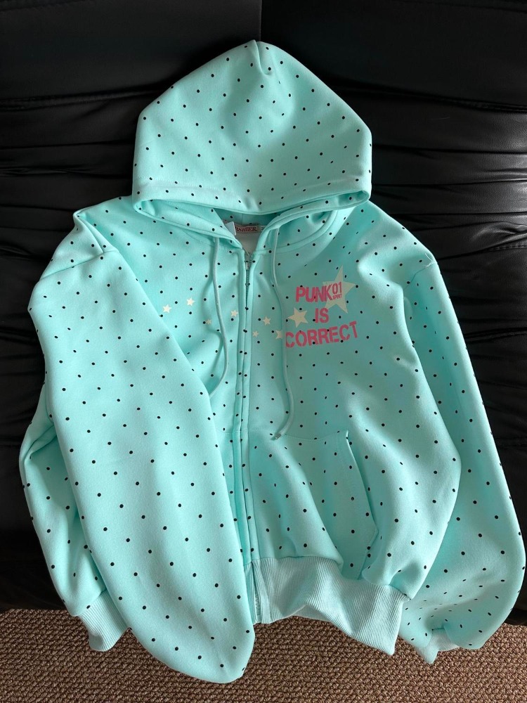 Women'S Fashion Zip Up Hoodies - Новая весенняя мода Y2K: женская толстовка