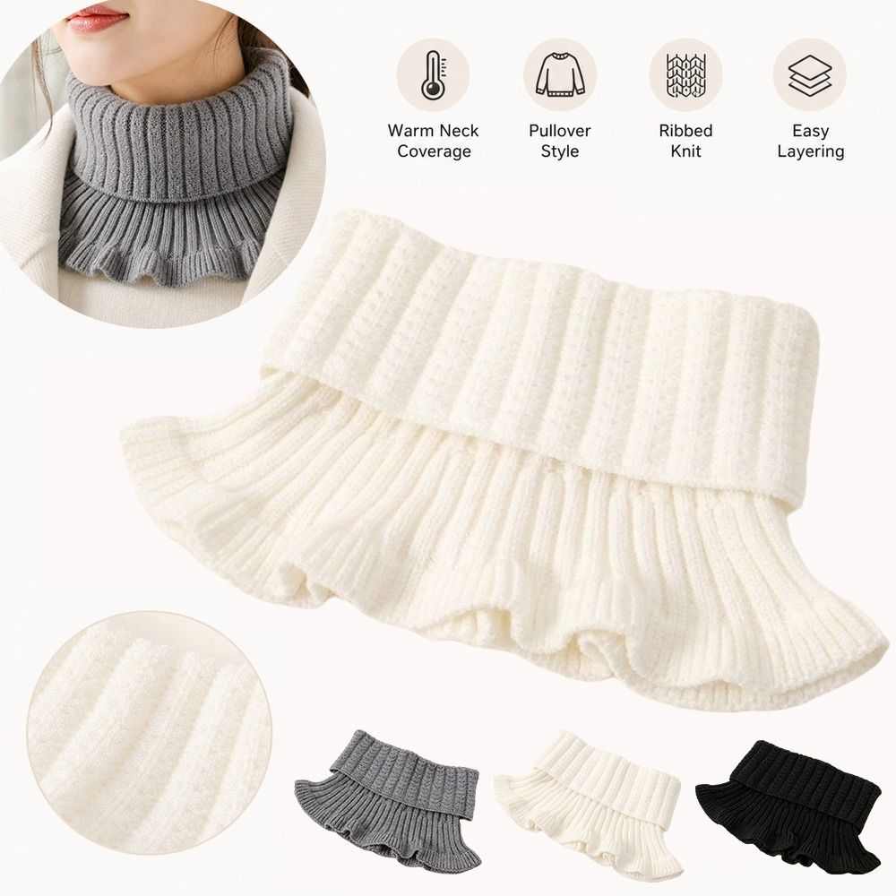 Turtleneck Bodysuit - Новый вязаный воротник-дикей с высоким воротом,