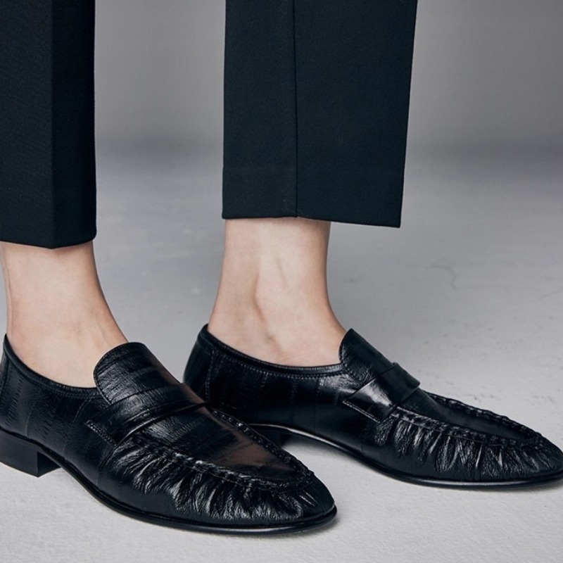 Women Fashion Heels - Роскошная женская обувь, новые лоферы ручной