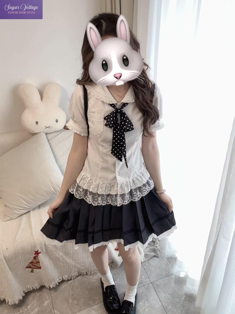 Puff Sleeve Blouse - Новый комплект из 2 предметов в