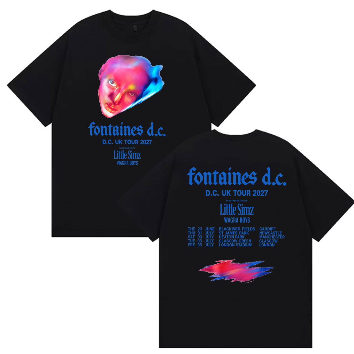 Women Fashion Uk - Футболки с логотипом рок-группы Fontaines D.C.