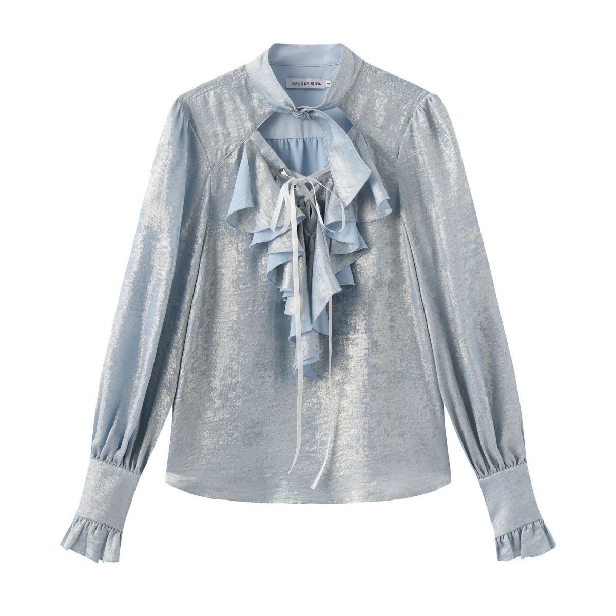 Японская блузка в стиле Лолита – обзор и цена Puff Sleeve Blouse