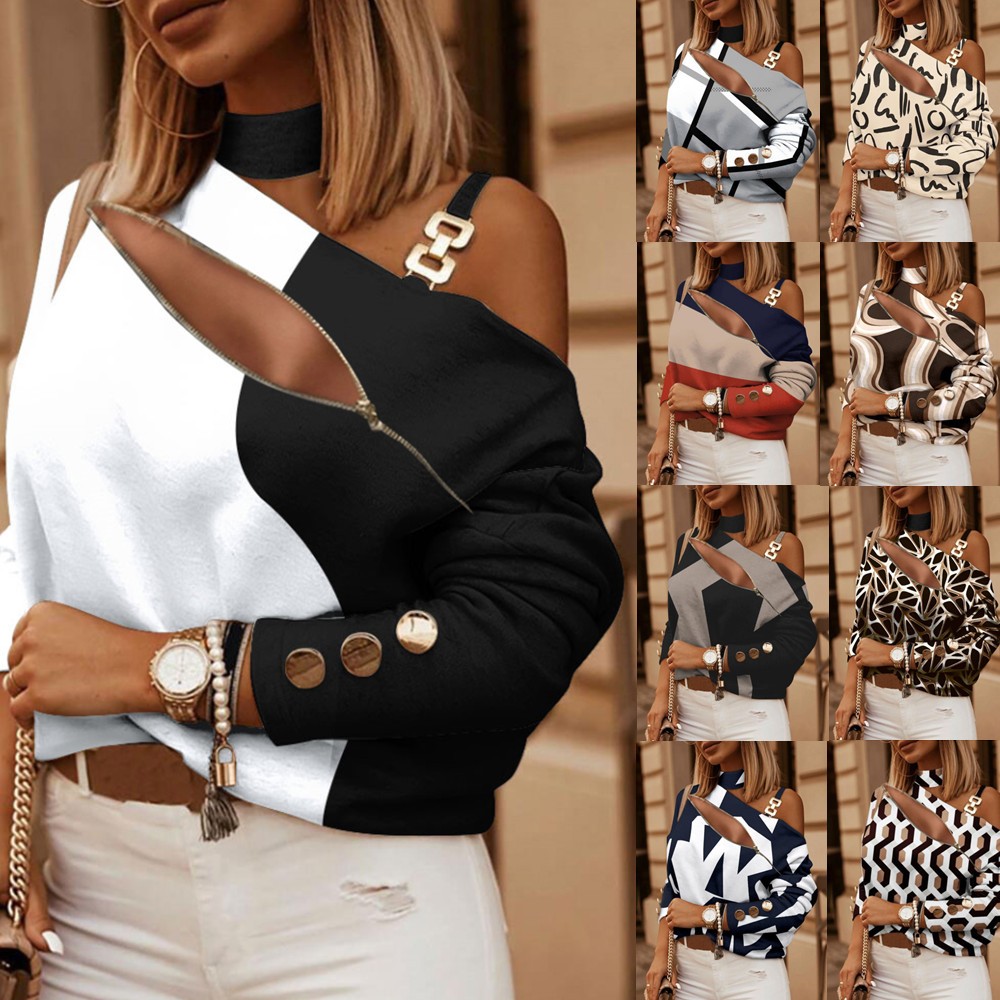 Женская блузка с открытыми пле – обзор и цена Women Fashion Style