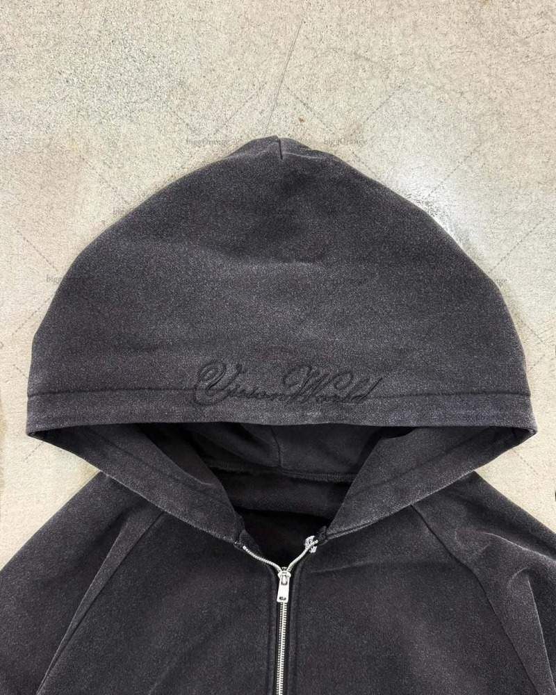 Y2K Harajuku готический буквен – обзор и цена Women'S Fashion Zip Up Hoodies