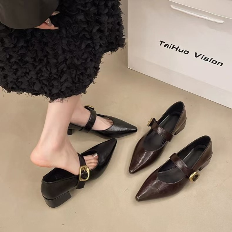 Новые женские туфли на низком  – обзор и цена Women Fashion Simple