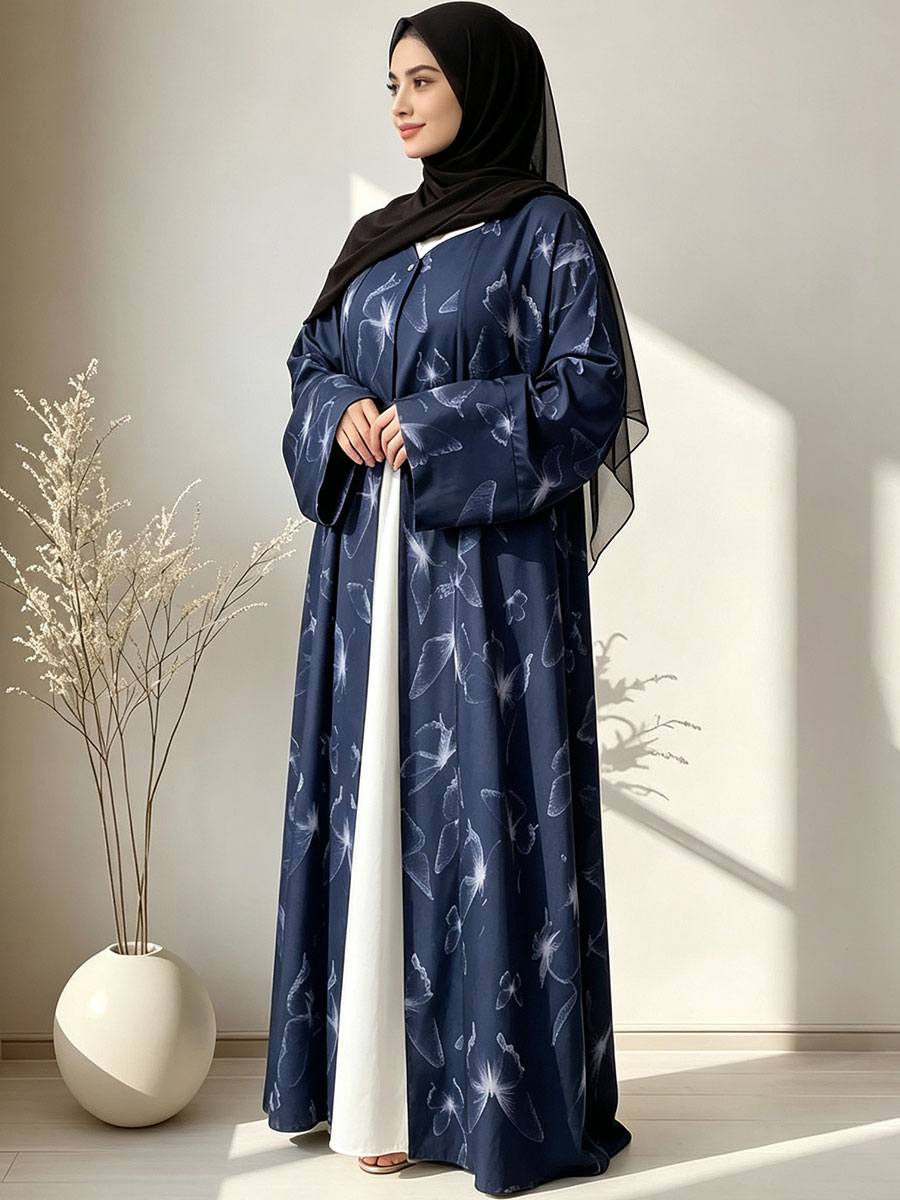 Модная мусульманская абайя с Б – обзор и цена Turkey Women Fashion