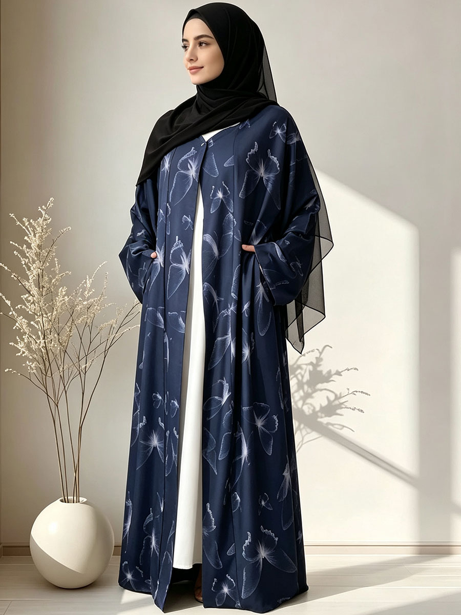 Модная мусульманская абайя с Б – обзор и цена Turkey Women Fashion