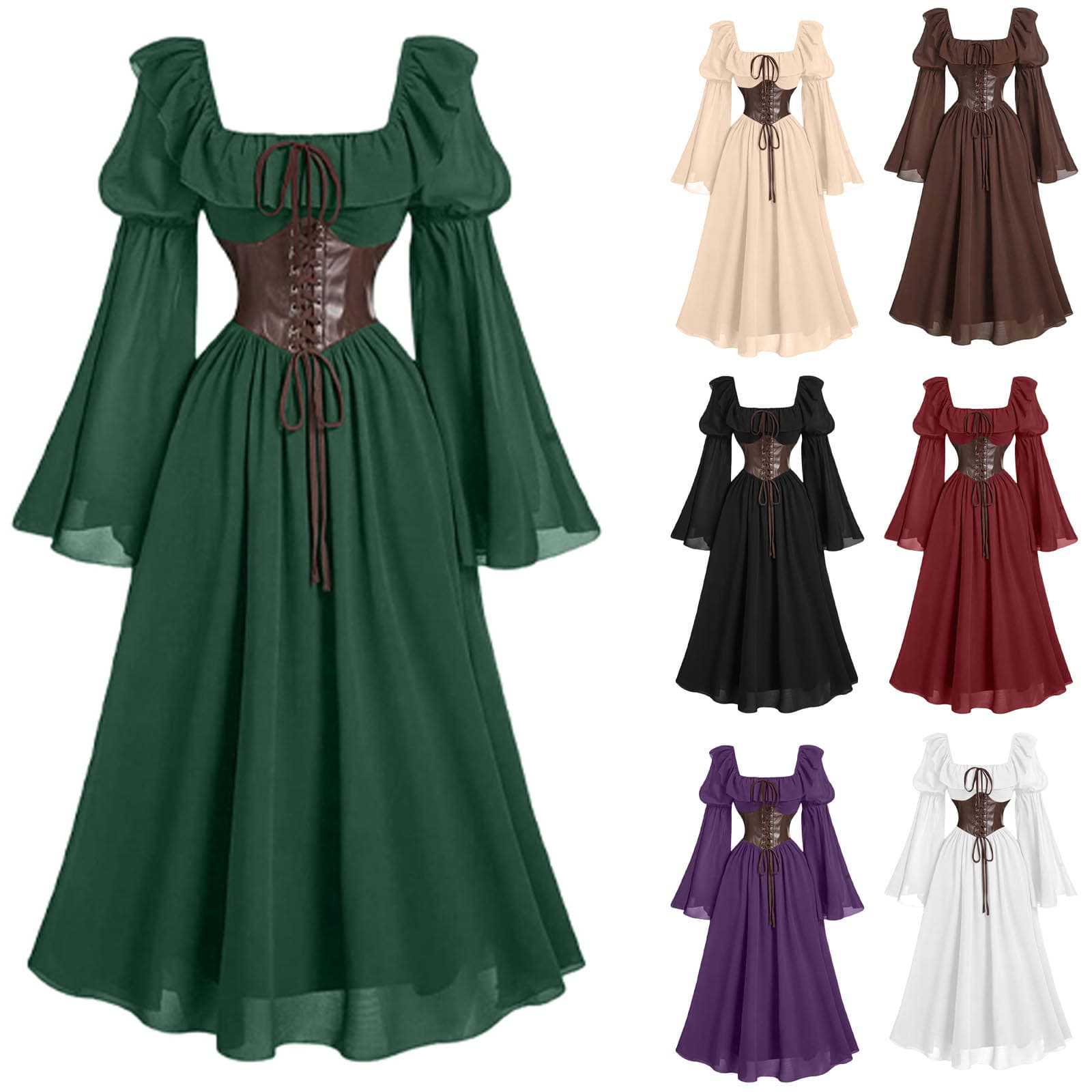 Средневековое женское длинное  – обзор и цена Women'S Fashion Renaissance Period