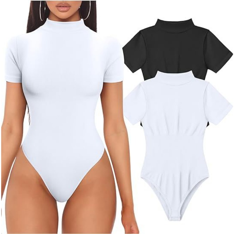 Боди с высоким воротником и ко – обзор и цена Turtleneck Bodysuit