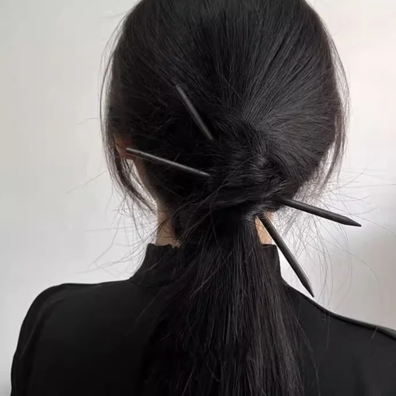 Деревянные заколки для волос в – обзор и цена Women Fashion Hair Style