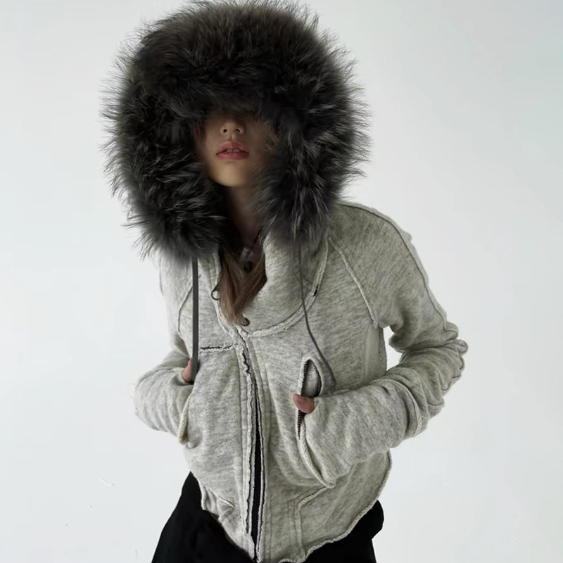 Винтажные модные женские толст – обзор и цена Women'S Fashion Zip Up Hoodies
